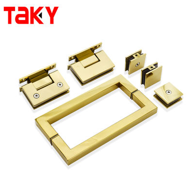 최고 성능 90도 청동 샤워 유리 문 고정 8-12mm 유리 Povit 힌지