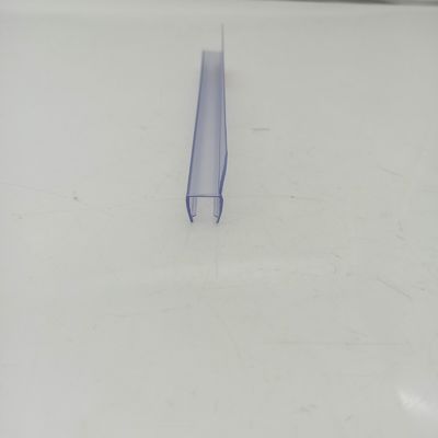 6-12mm 유리 호환 180도 PVC 고무 H 채널 바닥 유리 샤워 밀폐 문 스트립