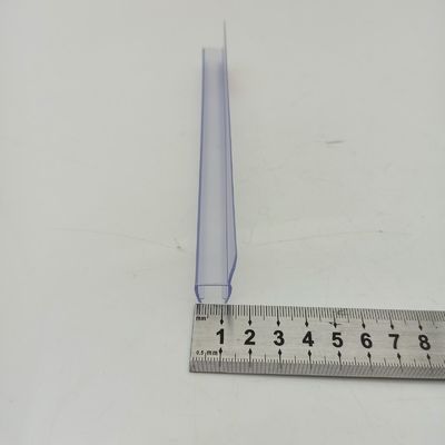 6-12mm 유리 호환 180도 PVC 고무 H 채널 바닥 유리 샤워 밀폐 문 스트립
