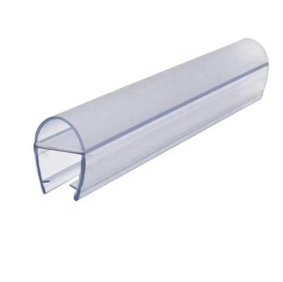 94 인치 맑은 PVC 고무 봉인 플라스틱 샤워 문 보증 및 긴 승강기 기능