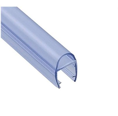 94 인치 맑은 PVC 고무 봉인 플라스틱 샤워 문 보증 및 긴 승강기 기능