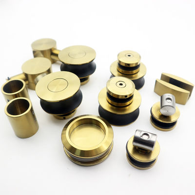 70MM 큰 바퀴 8-12mm 프레임 없는 유리 슬라이딩 도어 샤워실 외관 키트