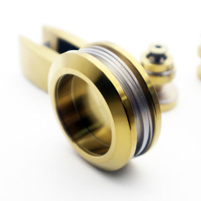 70MM 큰 바퀴 8-12mm 프레임 없는 유리 슬라이딩 도어 샤워실 외관 키트