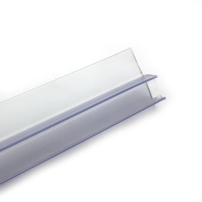 8-12mm PVC 방수 고무 유리 샤워 문 봉인 스트립 정상 길이 2200/2400mm