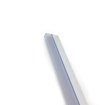 8-12mm PVC 방수 고무 유리 샤워 문 봉인 스트립 정상 길이 2200/2400mm