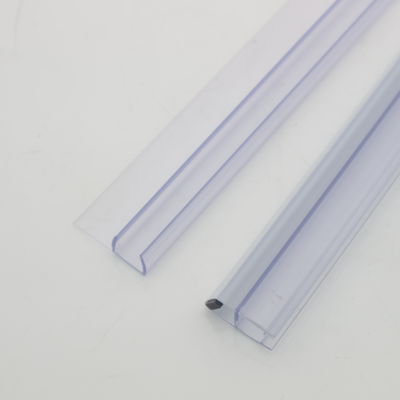 현대 디자인 8-12mm 맑은 PVC 물 밀폐 스트립 샤워 스크린 긴 리프트 기능