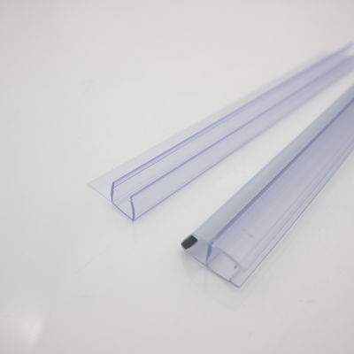 현대 디자인 8-12mm 맑은 PVC 물 밀폐 스트립 샤워 스크린 긴 리프트 기능