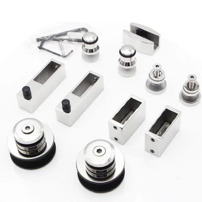 12mm Glass Straight Style 슬라이딩 코너 피팅 키트 미국 시장에서 가장 인기있는 제품