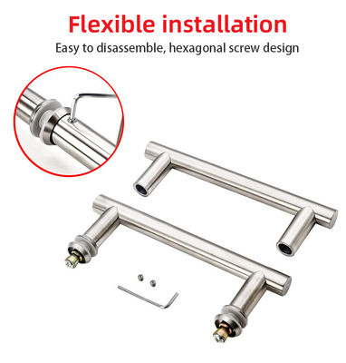 24 인치 Puxador de inox 욕실 유리 문 손잡이