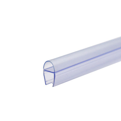 방수 PVC D 모양 유리 샤워기 문 봉인 스트립 1200mm 이상의 문 크기