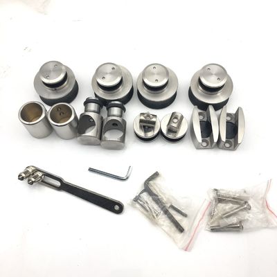 12MM 유리 현대 원형 바 유리 샤워 문 하드웨어