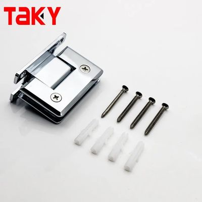 90도 스테인레스 스틸 연마 소프트 클로즈 샤워 스크린 유리 문 경첩