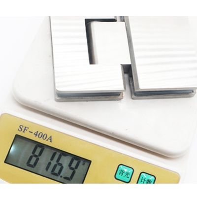 180도 호텔 스테인레스 스틸 유리 샤워 문 장수 벽 마운트 힌지