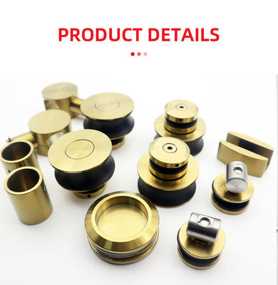 정면 맑은 템퍼드 글래스 6-12mm 글래스의 프레임 없는 슬라이딩 창고 문 패널 키트