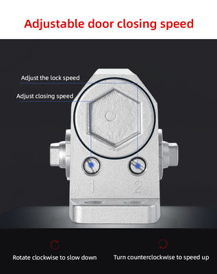강력 알루미늄 유압 도어 클로저 60KG 속도 조절 가능