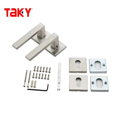 맞춤형 스테인리스 스틸 샤워 유리문 손잡이 모던 디자인