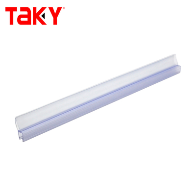투명 PVC 샤워 도어 씰 스트립 10MM 방수