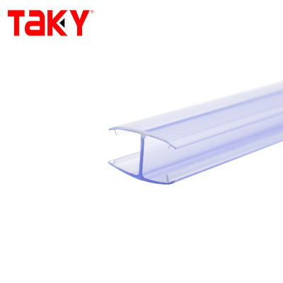 샤워 슬라이딩 프레임리스 유리 문 PVC 방수 밀폐 스트립