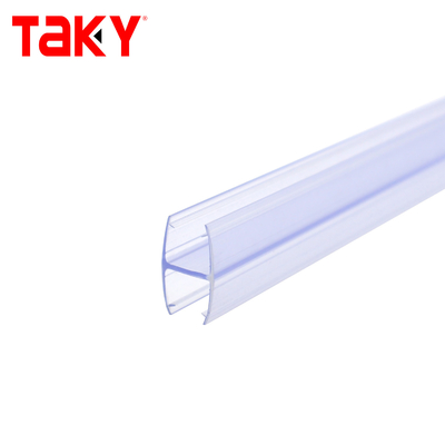 샤워 슬라이딩 프레임리스 유리 문 PVC 방수 밀폐 스트립