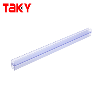 샤워 슬라이딩 프레임리스 유리 문 PVC 방수 밀폐 스트립