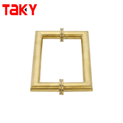 금속 둥근 튜브 정사각형 주 유리 문 금 당기 손잡이