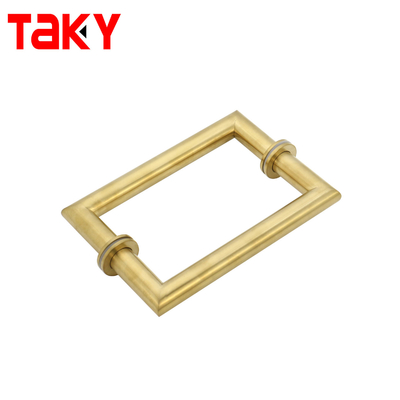 금속 둥근 튜브 정사각형 주 유리 문 금 당기 손잡이