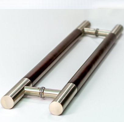 좋은 가격 현대 디자인 온화 된 유리 문 당기 손잡이 스테인레스 스틸 및 모래 마무리 온라인으로