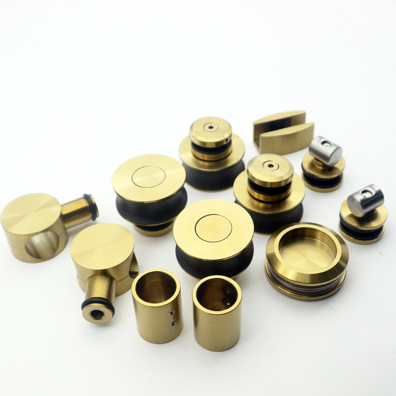 70MM 큰 바퀴 8-12mm 프레임 없는 유리 슬라이딩 도어 샤워실 외관 키트