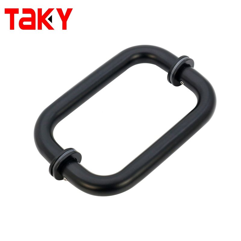 1.0mm 두께 6인치 손잡이 샤워문 및 긴 호텔 욕실 유리 문 손잡이