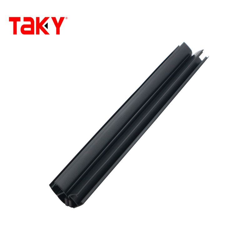 맑은 바닥 PVC 샤워문 봉쇄 스트립 8-10mm 날씨에 견딜 수 있습니다