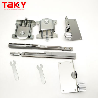 좋은 가격 8.5cm*11cm 슬리버 소프트 클로즈 슬라이딩 옷장 문 롤러 설치가 쉽다 온라인으로