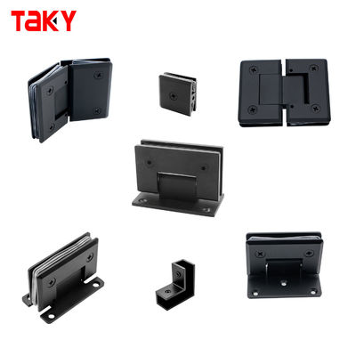 최고 성능 90도 청동 샤워 유리 문 고정 8-12mm 유리 Povit 힌지