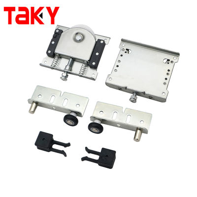 좋은 가격 현대 디자인 옷장 슬라이딩 도어 호텔용 소프트 로지 플라스틱 롤러 핑팅 온라인으로