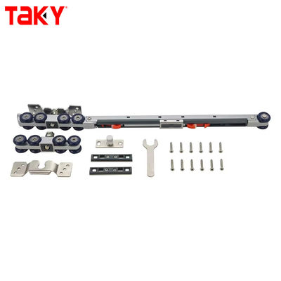 좋은 가격 철 나일론 가구 옷장 문 힐링 트랙 듀얼 싱글 부드러운 닫기 8 바퀴 슬라이딩 도어 폴리 덤퍼 롤러 온라인으로