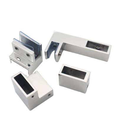 좋은 가격 프레임 없는 클램프 커넥터 유리 힌지 5MM 유리 두께 F 모양 유리 장착 온라인으로