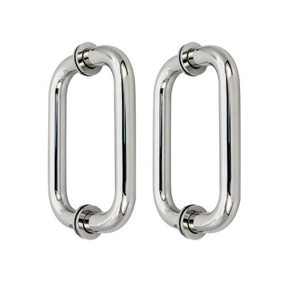 좋은 가격 스테인레스 스틸 쌍면 유리 튀기 샤워 문 손잡이 온라인으로