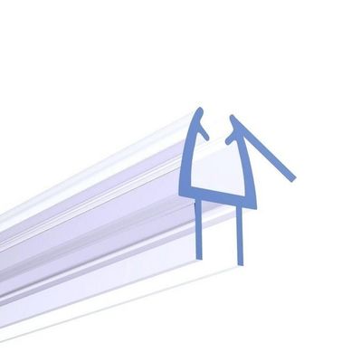 좋은 가격 현대 디자인 8-12mm 맑은 PVC 물 밀폐 스트립 샤워 스크린 긴 리프트 기능 온라인으로