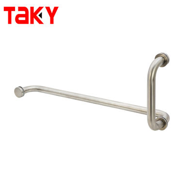 좋은 가격 호텔 은 은 샤워실 방 유리 문 뒷면 뒤쪽 수건 바 당기 손잡이 온라인으로