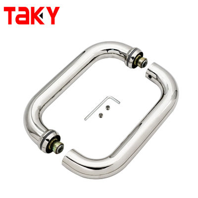 좋은 가격 내구성 알루미늄 양면 유리 문 당기는 손잡이 온라인으로