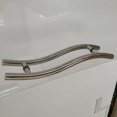 좋은 가격 1000mm 길이 맞춤형 쌍면 유리문 당기 손잡이 현대 디자인 스타일 온라인으로