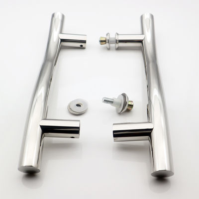 좋은 가격 SS304 현대 디자인 스테인레스 스틸 싱글 유리 문 인테리어 문 당기는 손잡이 온라인으로