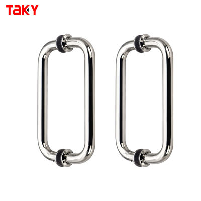 좋은 가격 호텔 욕실 샤워실 유리 문 당기 손잡이 스테인레스 스틸 304 유리 문 손잡이 온라인으로