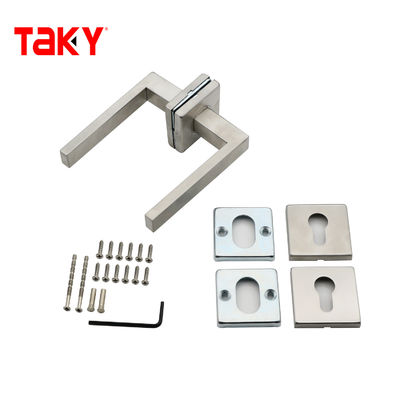 맞춤형 스테인리스 스틸 샤워 유리문 손잡이 모던 디자인