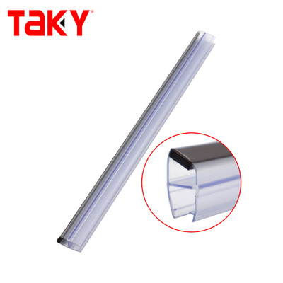 PVC 투명 하단 샤워 도어 씰 스트립 10MM