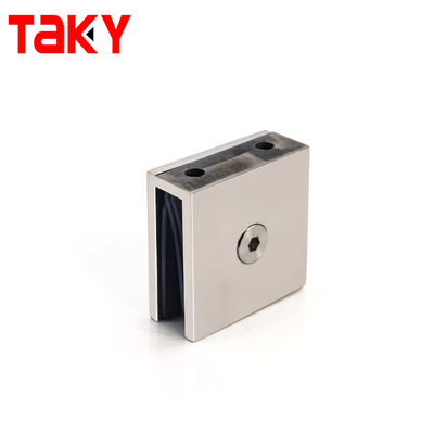 사각 샤워 유리문 클램프 욕실 벽-유리 마운트 클램프