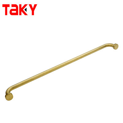 좋은 가격 신식 금 수건 막대기 단 하나 편들어진 스테인리스 샤워 유리 문 손잡이 온라인으로