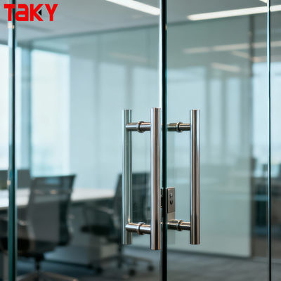 좋은 가격 스테인리스 샤워에 의하여 닦는 문 손잡이 실내 잡아당기기 강요 유리제 문 손잡이 온라인으로