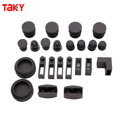 좋은 가격 304 스테인레스 스틸 프레임 없는 샤워문 하드웨어 키트 유리 슬라이딩 도어 핑팅용 80~120kg 부하 운반력 온라인으로