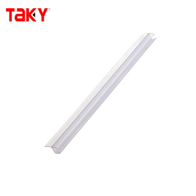 PVC 6-12mm 유리 도어 씰링 방수 스트립 사우나 욕실 샤워 유리 도어 씰 스트립