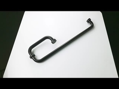 TK-C041 블랙 유리 도어 핸들